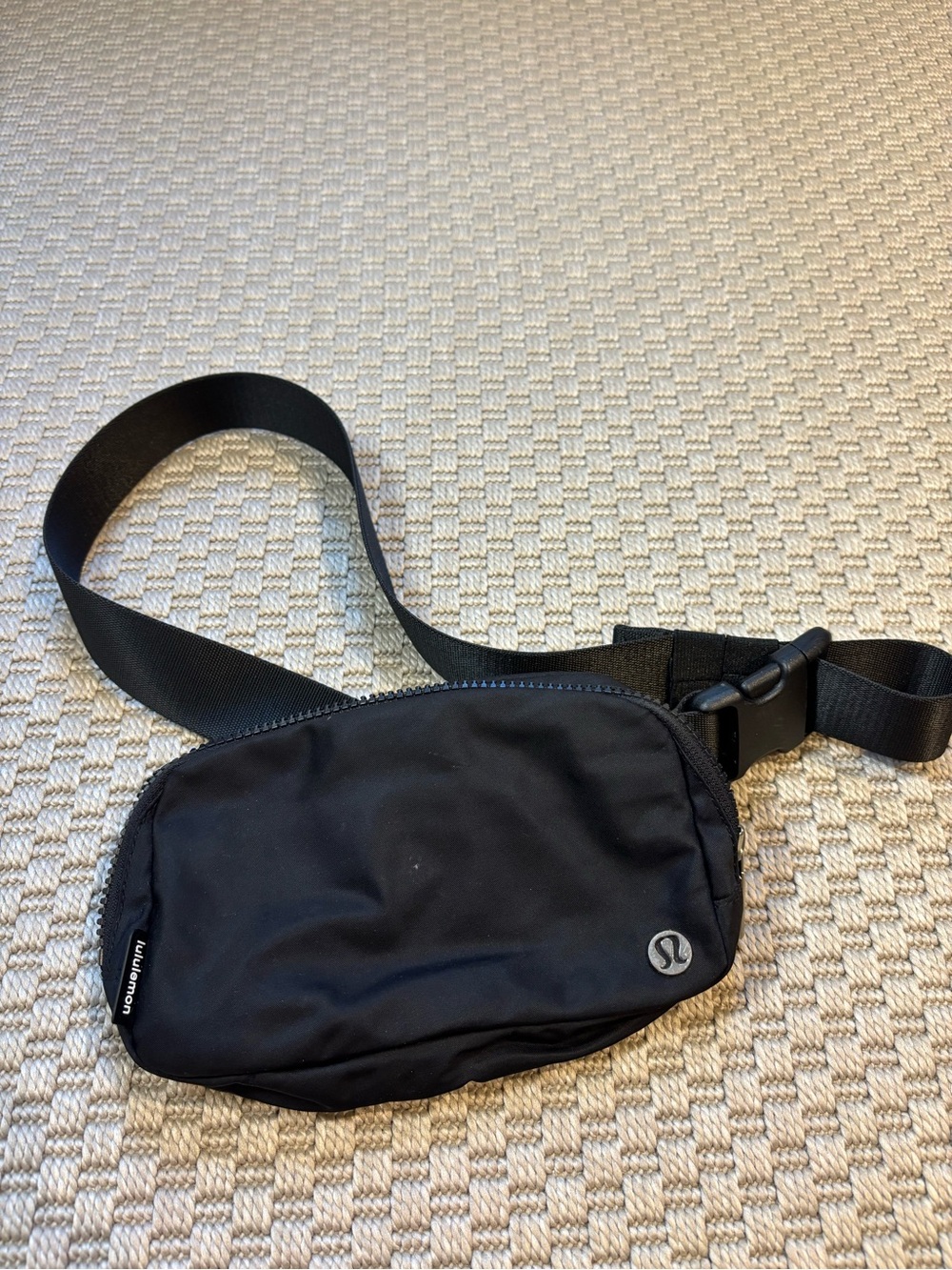lululemon athletica Black Waist Pack Belt Bag